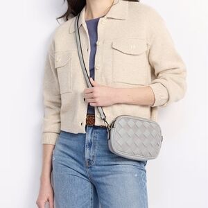 Malibu Skye - Elegant Gray Crossbody Bag